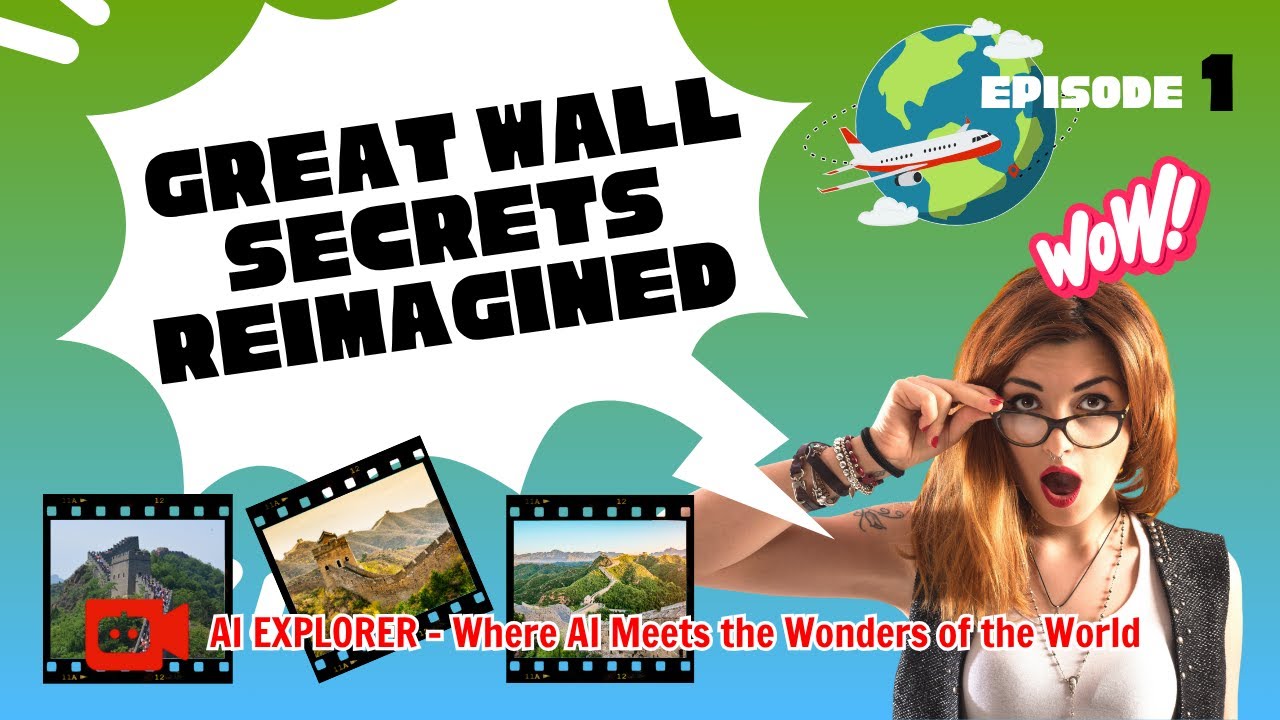 Exploring the majestic Great Wall of China using VideoGen AI